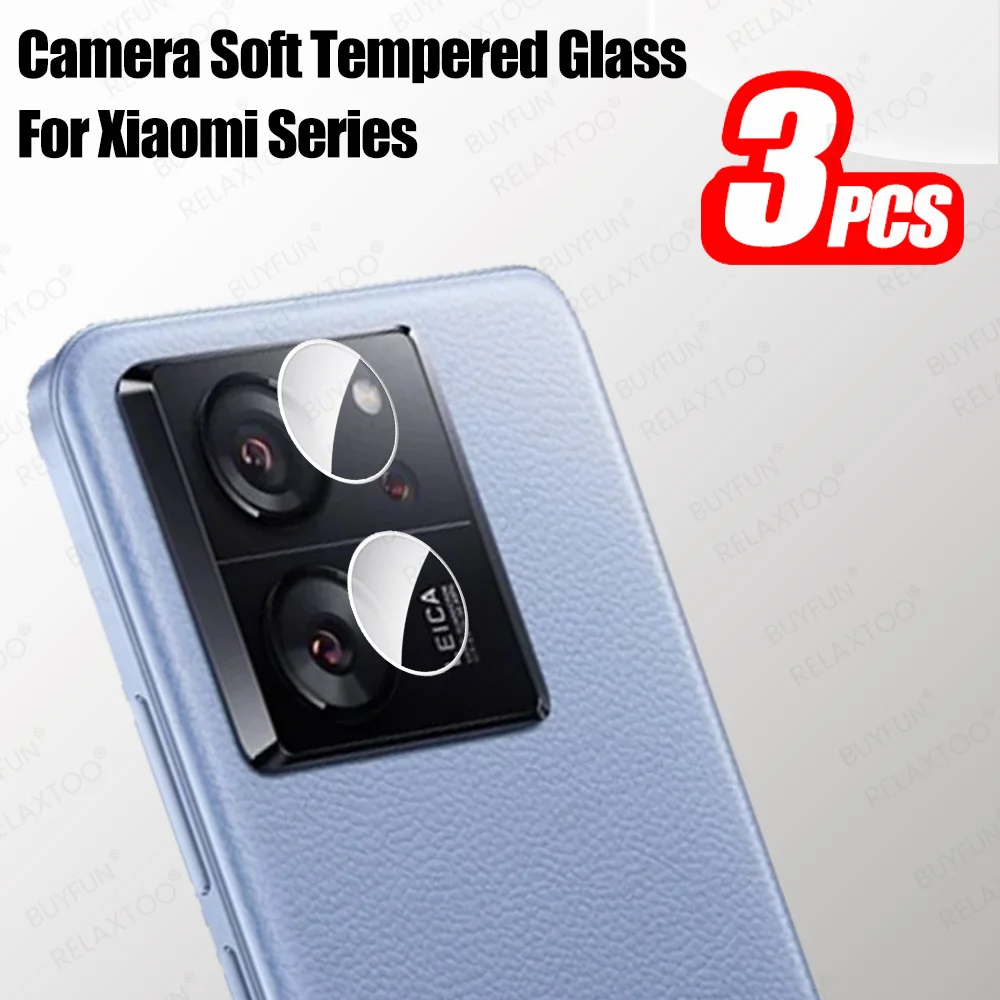 3 Set Tempered Glass Camera Protector For Xiaomi 13T Pro Mi 14T 14TPro 13TPro Xiaomi14T Xiaomi13T 13 14 T 5G HD Phone Lens Film