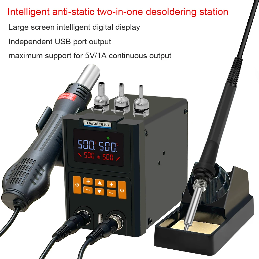 station-de-soudage-lf-8586d-2-en-1-pistolet-a-air-chaud-600w-affichage-numerique-lcd-fer-a-souder-electrique-60w-station-de-retouche-de-soudage-smd