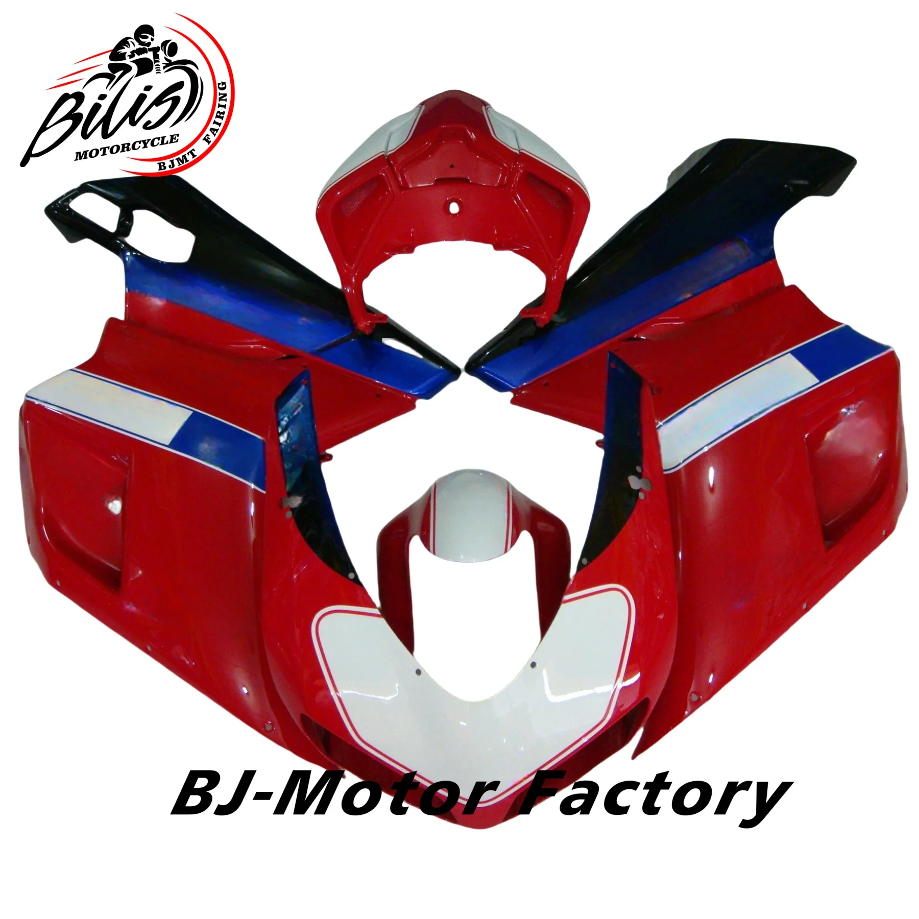 

Full Fairing Kit for Ducati 1098 07-12 Motorcycle - Injection ABS Plastics Bodywork Set with Installation Parts