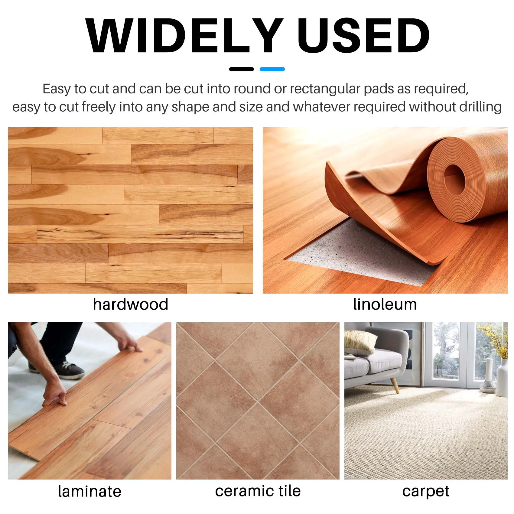 Top Sale Self-Adhesive Felt Gliders,40 X 150 Cm,Self-Adhesive Felt Pads, Furniture Gliders, Multi-Purpose Adhesive Mat Tape