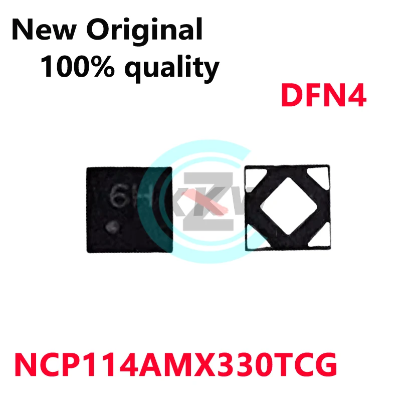 (10piece) New NCP114AMX330TCG DFN4 Silkscreen 64 6Y 6P 6 Beginning low pressure difference linear voltage regulator In Stock