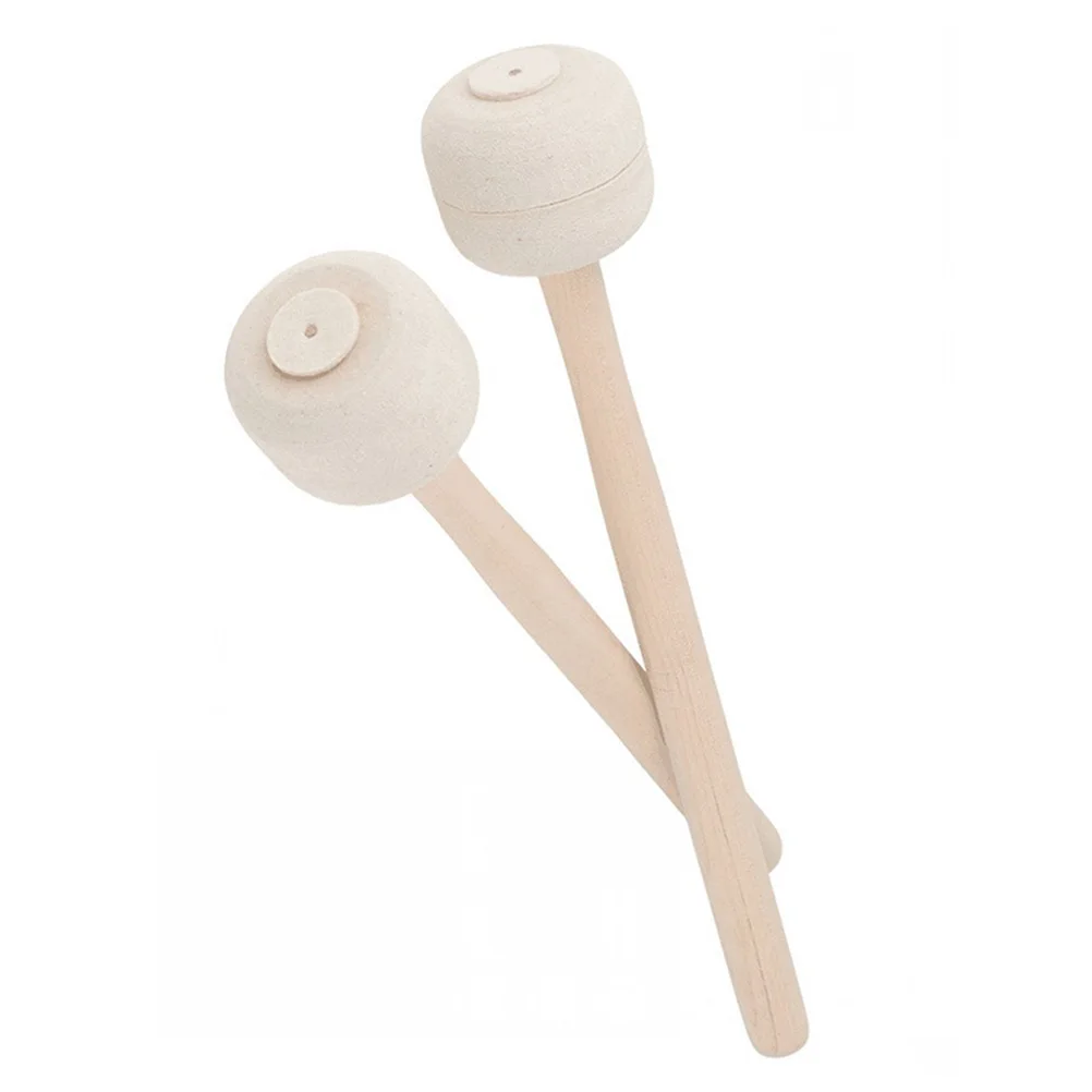 

Felt-head Drum Hammer Bass Percussion Instruments Sticks Drumstick Working Mallet for