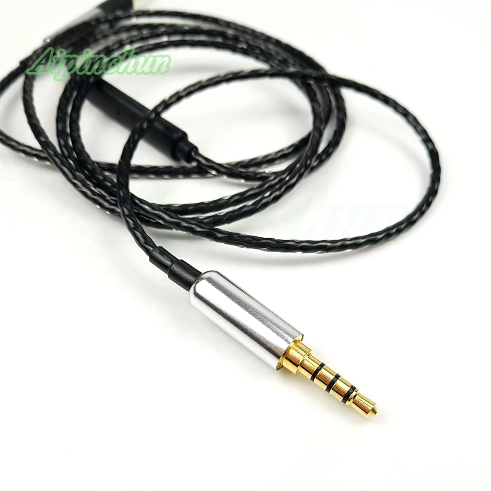Cable de Audio de repuesto para auriculares, conector de 3,5mm a 2,5mm, Cable controlador de volumen para auriculares HD598, HD595, HD558, HD518, HD579, HD599