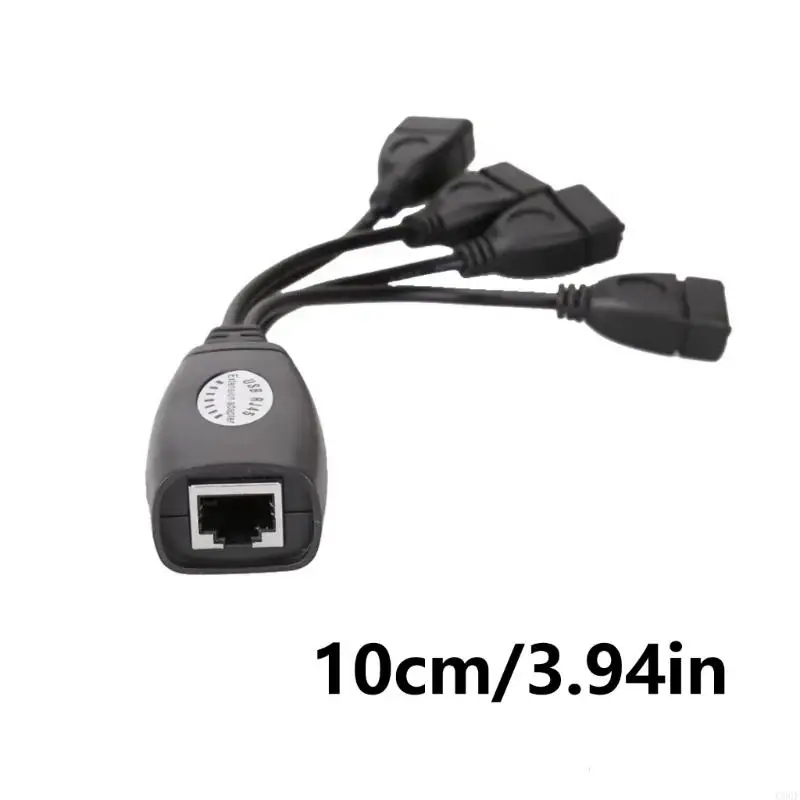 C90F 50m USB RJ45Extender USB Over Cat6 For Reliable Data Transmission In Large Space
