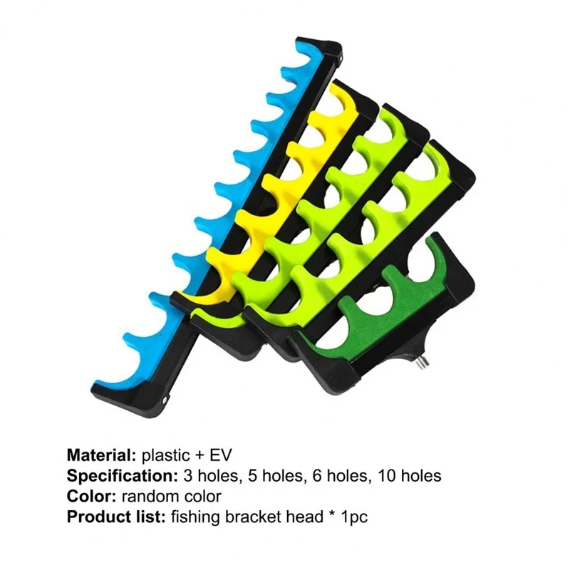 Soporte portátil universal para caña de pescar carpa – EVA multiorificios