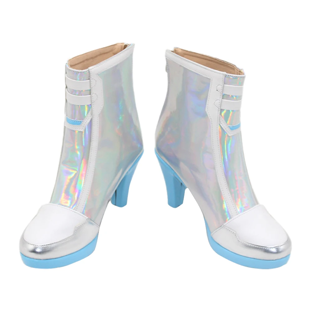 Game OW Fantasia Ashe Cosplay Shoes Adult Women Halloween Carnival Party Disguise Costume Accessories Disfraz Boots Fooewear