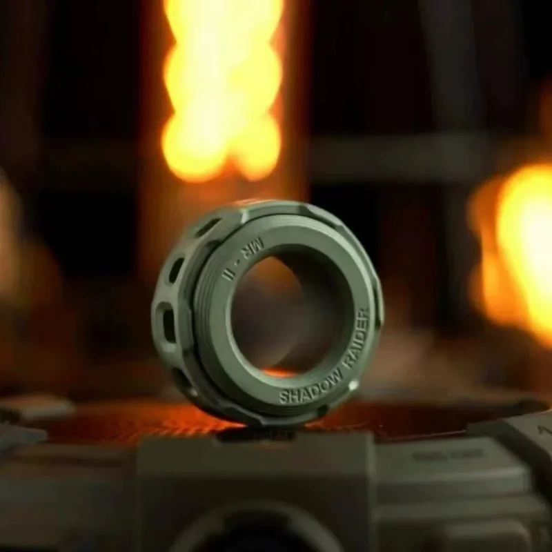 ACEDC シャドウアタックメカニカルメタルリング指先減圧デスクトップおもちゃギフト