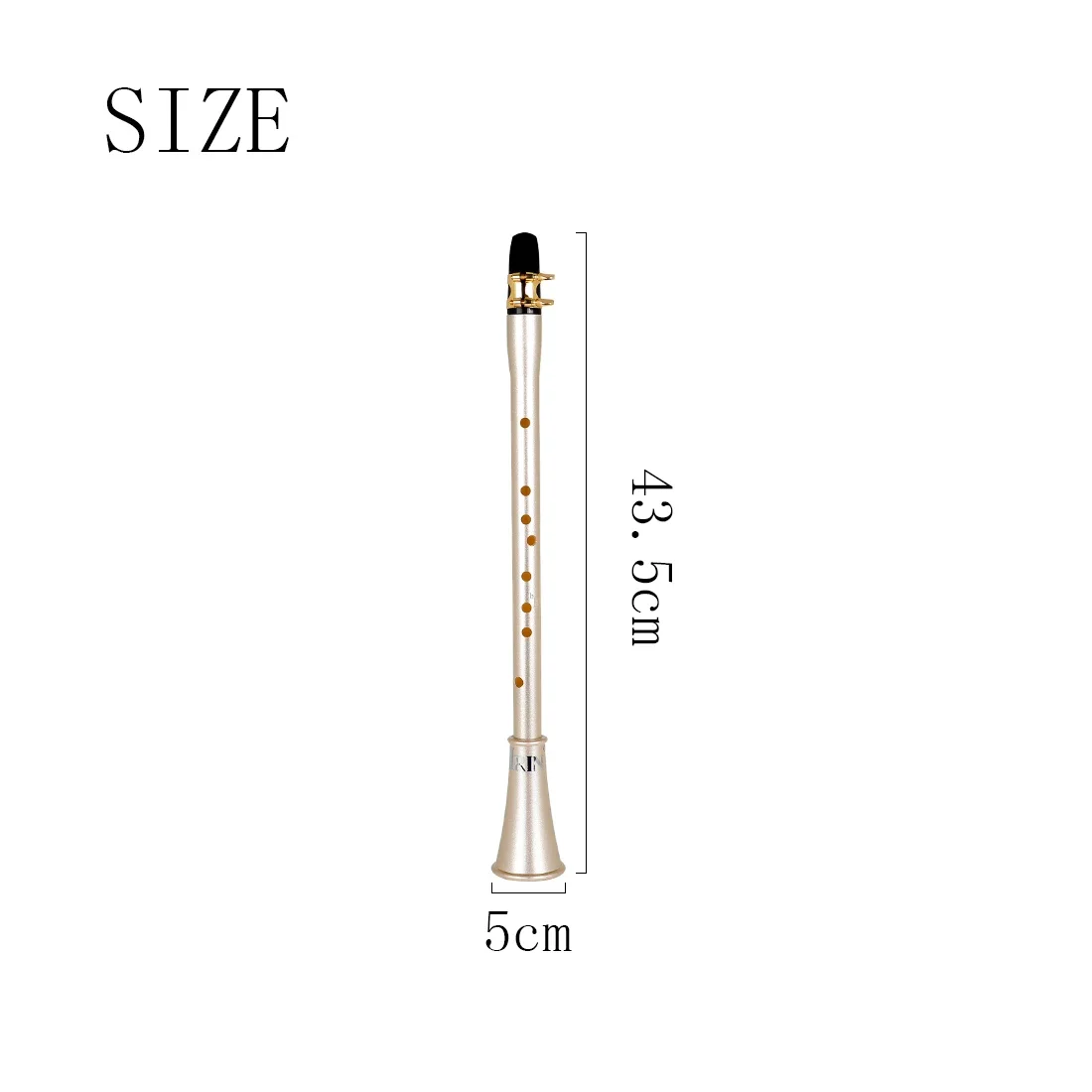 IRIN Eb Key Mini Clarinet-Saxophone Woodwind Musical Instrument Compact Clarinet Sax for Beginners With Carry Bag Easy to Learn