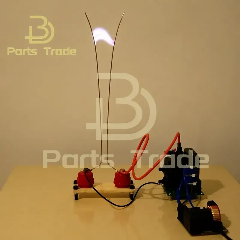 Electric Arc Jacob Ladder High Tension DIY Kit High Frequency High Voltage Ignition Arc Generator for Science Experiment