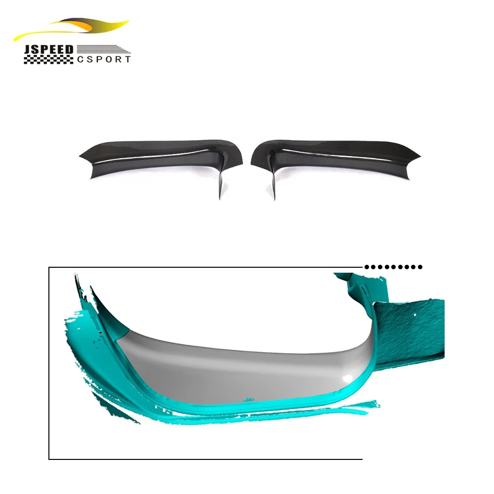 

Suitable for Dry carbon fiber side sills formed and decorated Suitable for the two doors of the McLaren 540 570S 570GT COUPE SPI