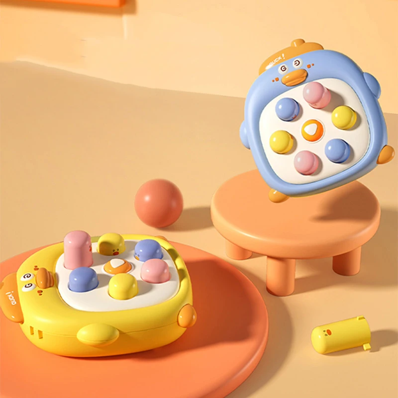 Cartoon Whack-A-Mole Montessori Baby Knocking Toy Bambino portatile Decompressione Regalo di compleanno educativo Gioco da tavolo a tema animale
