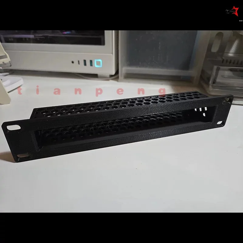 Reinforced Heavy‑duty 10‑inch Rack Stand for TP‑Link SG2210P/SG2008/SG105‑M2 Anti‑shake Cabinet Wall‑mount Switch Holder Base
