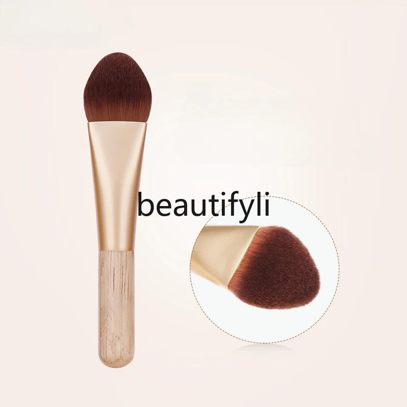 

Triangular cone foundation brush, seamless makeup brush, do not eat liquid foundation beauty