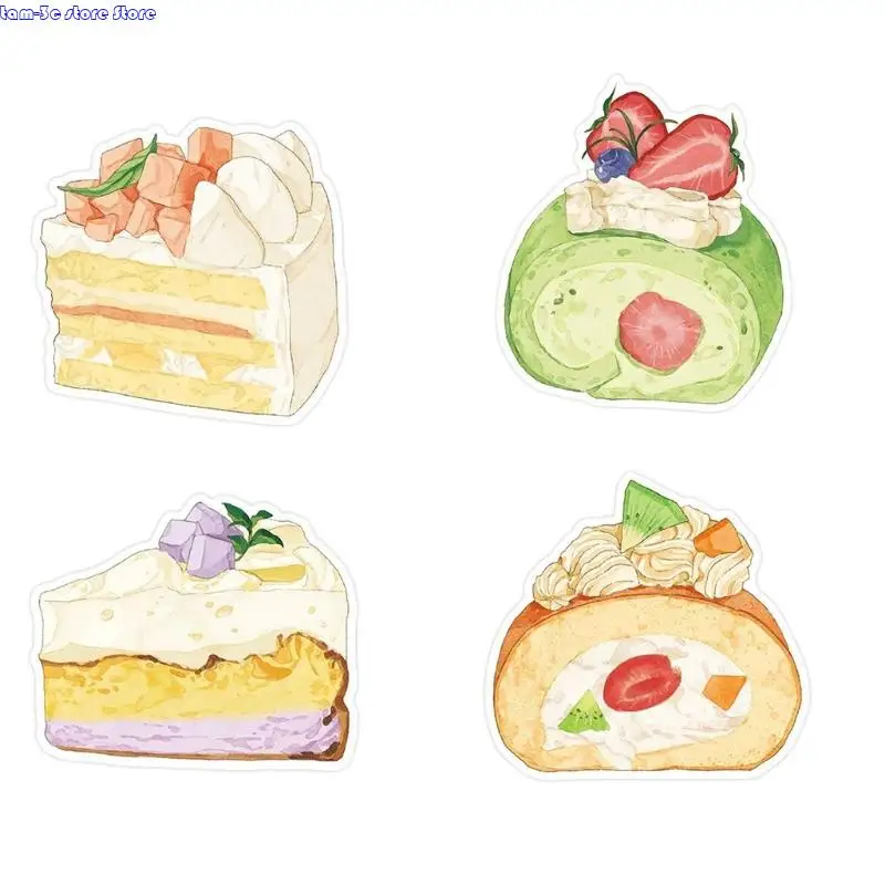 D0UA Dessert Cake Memos Pad Lovely Stickier Note Simple Note Pads Sweet Station Series Stickier Note School Office Supplies