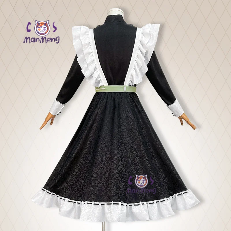Nu: Carnival Olivine costume cosplay Dolce cameriera vestito Halloween Lolita accessori uniformi prop donna uomo set olivina