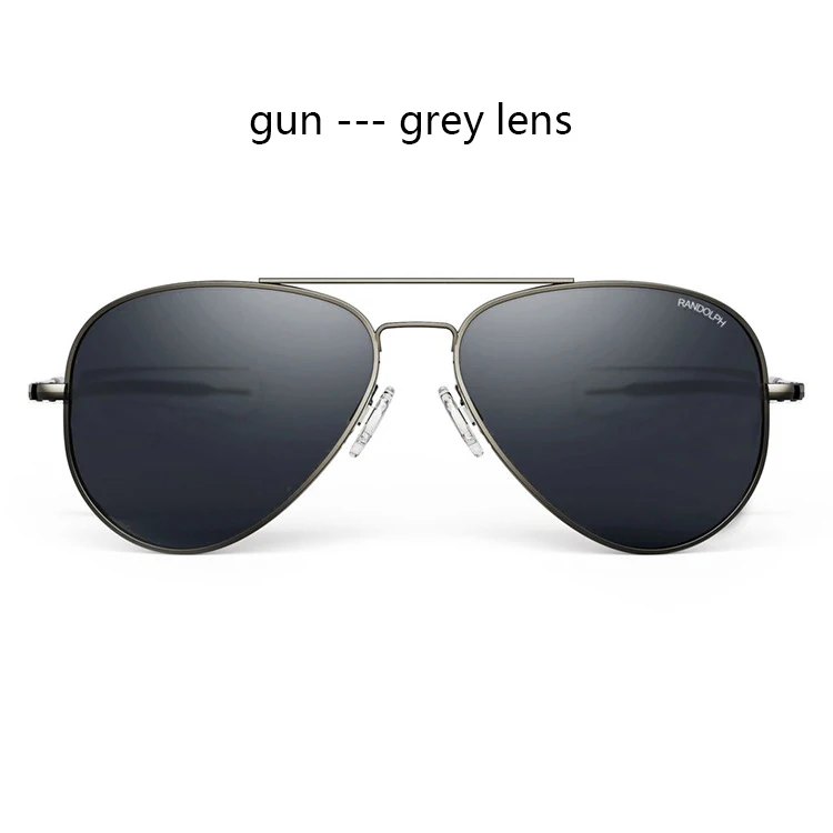 RE Sonnenbrille Mann Amerikanische Armee Militär Luftfahrt Pilot Sonnenbrille Glaslinse Frau Luxusmarke Vintage Metall Titan Rahmen – Detail 21