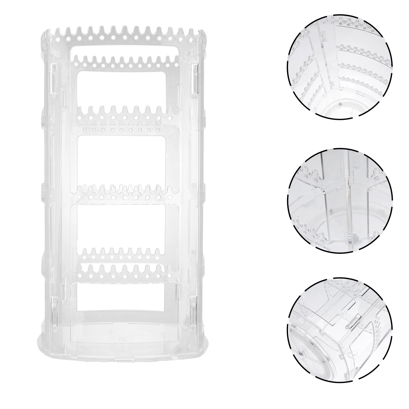 

1Pcs Multi-Layer Earrings Jewelry Storage Rack Rotating Removable Display Organizer Desktop Jewelry Holder Large Capacity