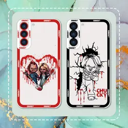 Print Good Guys Chucky Phone Case For Samsung Galaxy S23 S22 S21 S20 Fe Ultra Plus 5G S10 Note 20 10 A04 A04E Clear Cover Cqoues