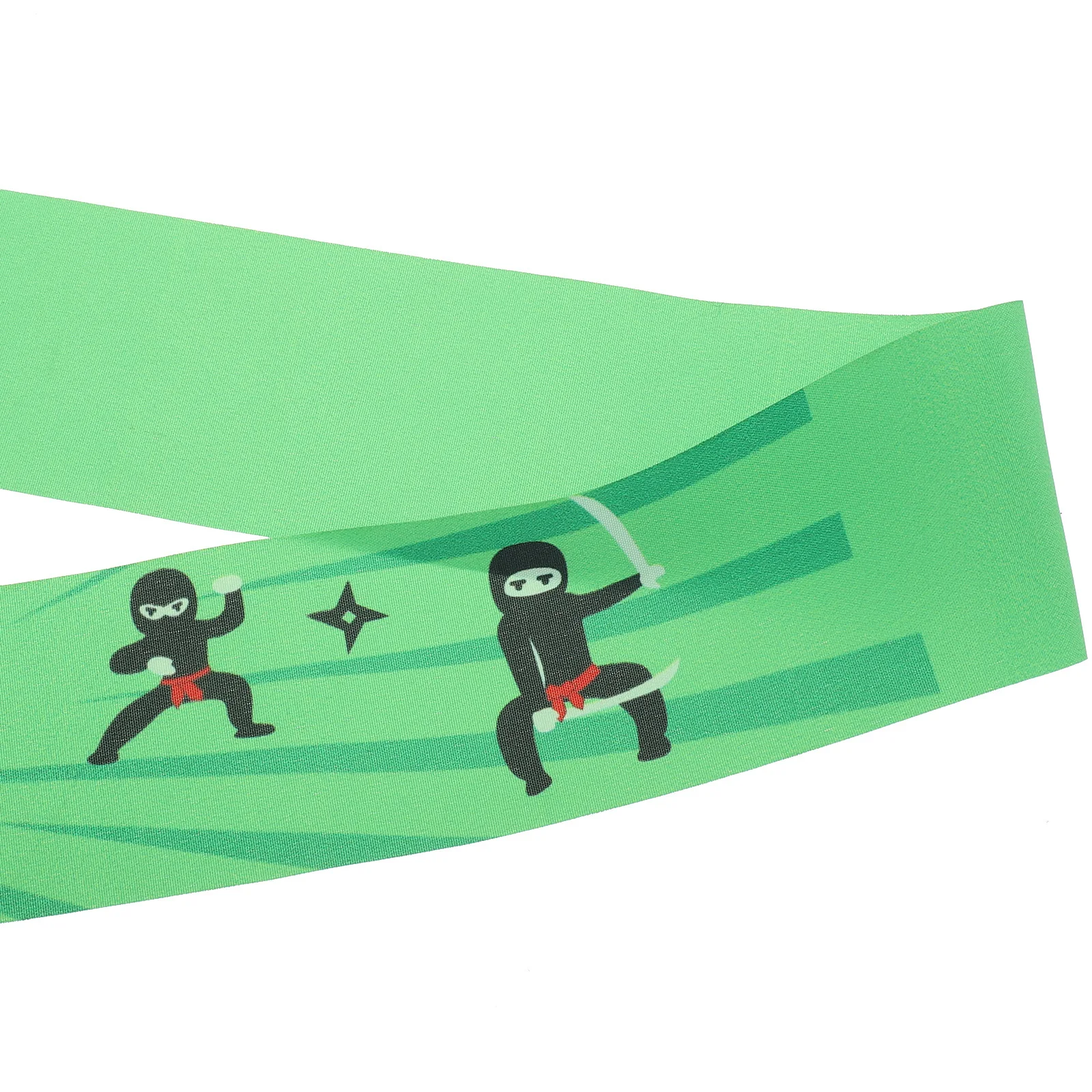 قطعتان من عصابات رأس النينجا للحفلات ذات طابع الكاراتيه، عصابات رأس رياضية مرنة لحفلات أعياد الميلاد