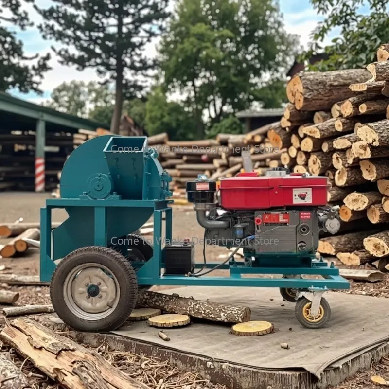 

Low Price Dies-el Electric Wood Waste Veneer Crusher Tractor Wood Crusher Chipper Machine Wood Crusher
