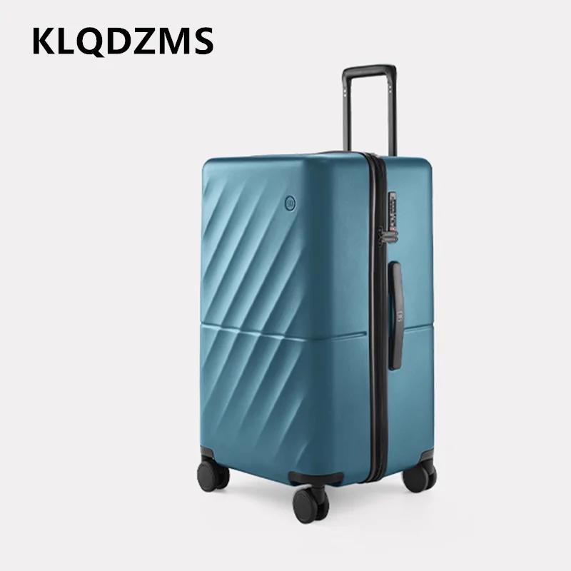 

KLQDZMS 20 "22" 24 "26" 29 дюймов багаж для кабины, посадочный ящик для ПК, большая вместительная тележка, утолщенный дорожный чемодан для ручной клади