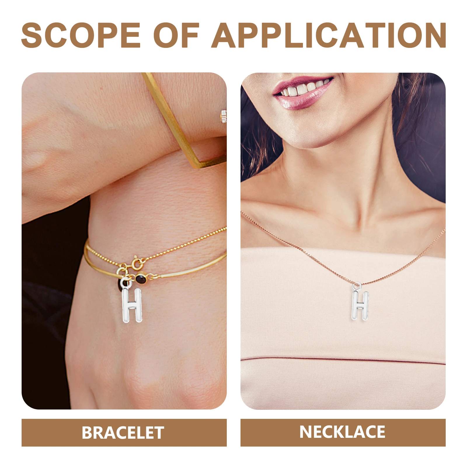 

50 шт. подвески с буквами для изготовления ювелирных изделий, маленькие инициалы, алфавит «сделай сам», круглые серебряные брелки из нержавеющей стали, аксессуары