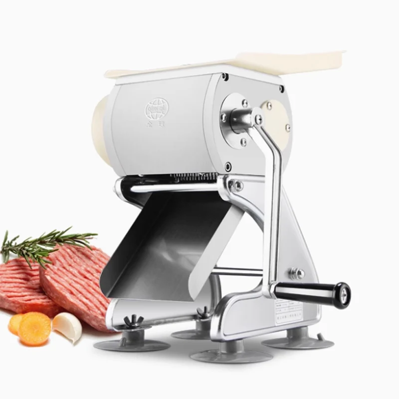 ماكينة تقطيع اللحوم اليدوية بتصميم جديد 2025 ماكينة تقطيع اللحوم من الفولاذ المقاوم للصدأ