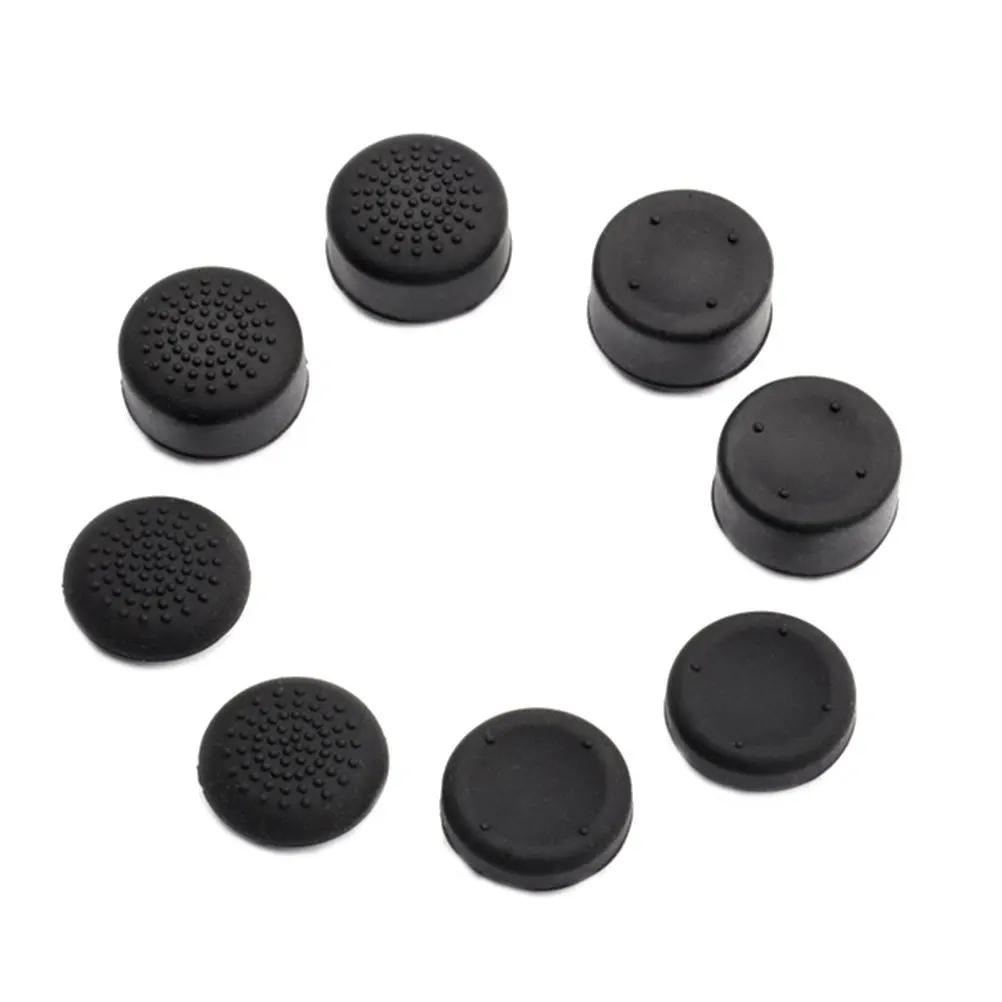 8Pcs Ergonomic Silicone Thumbstick Covers Gamepad Accessory Enhanced Height Grip Comfortable Non-Slip Joystick Protection Set