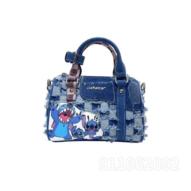 Disney Stitch Original Women\'s Handbag Luxury Brand Fashion Women\'s One Shoulder Crossbody Bag Cartoon Cute Girls\' Handbag