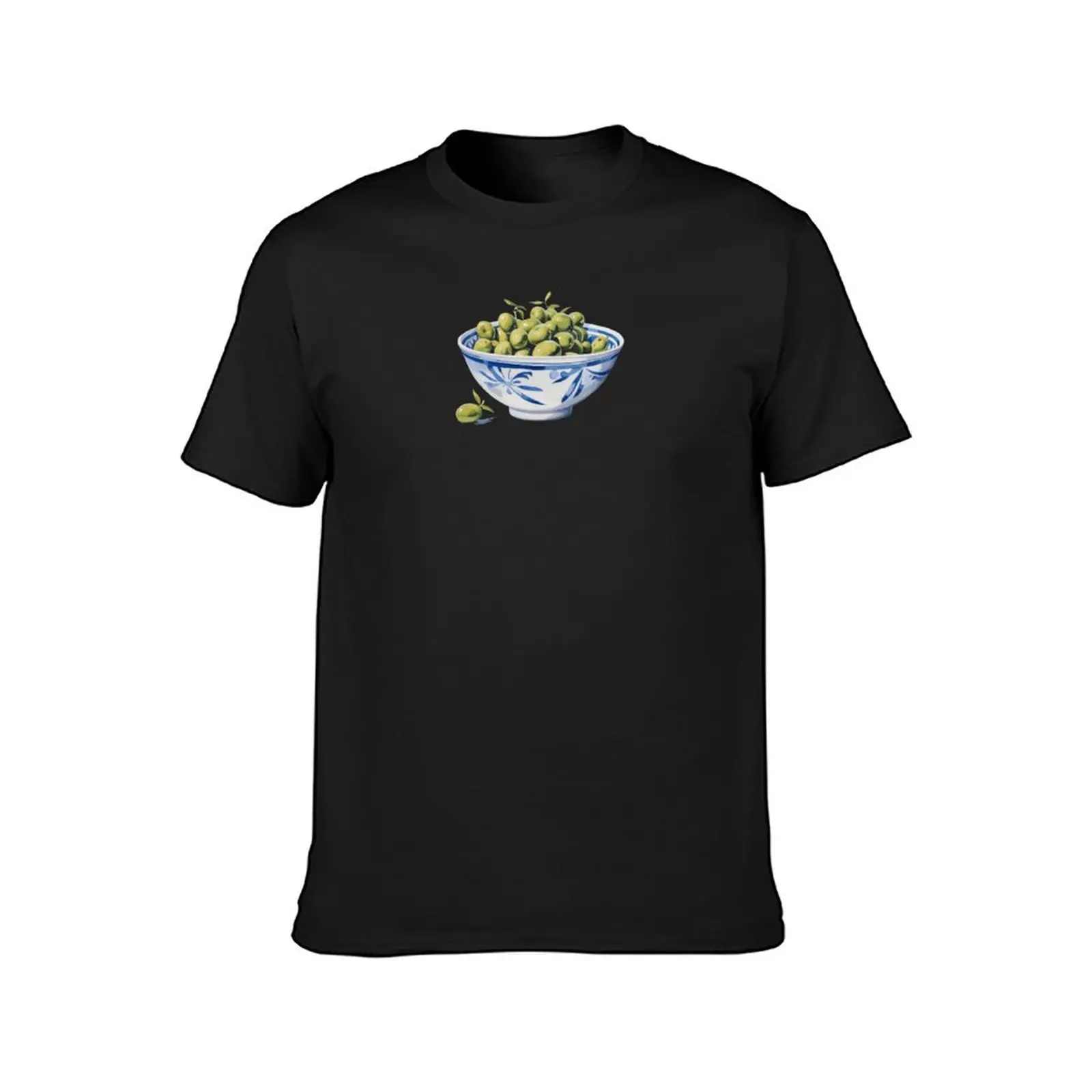 Olive Bowl T-Shirt cute clothes plus size tops anime customs design your own mens t shirts image 2