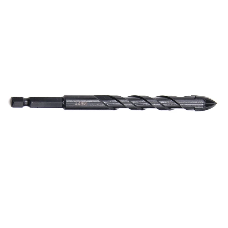 Practical for Cross Hex Tile Drill Bit 3/4/5/6/8/10/12mm for Triangle Bit Hard Alloy Hole Opener for Brick Wall Drop Shipping