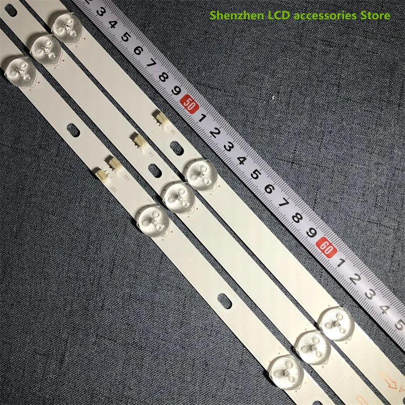 ل 736 مللي متر 8LED 6V JS-D-JP395DM-A81EC JS-D-JP395DM-B82EC(80105) E395DM1000 MCPCB D40-M30 40BF400 100% جديد