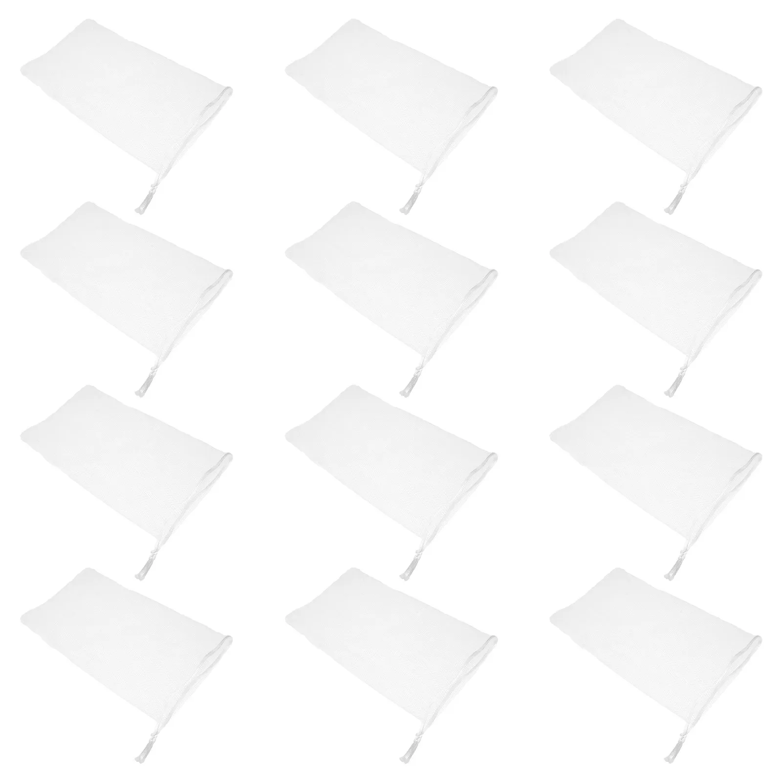 12Pcs Bubble Net Foam Maker Soap Net Exfoliating Deep Clean Mesh for Handcraft Soap Exfoliating