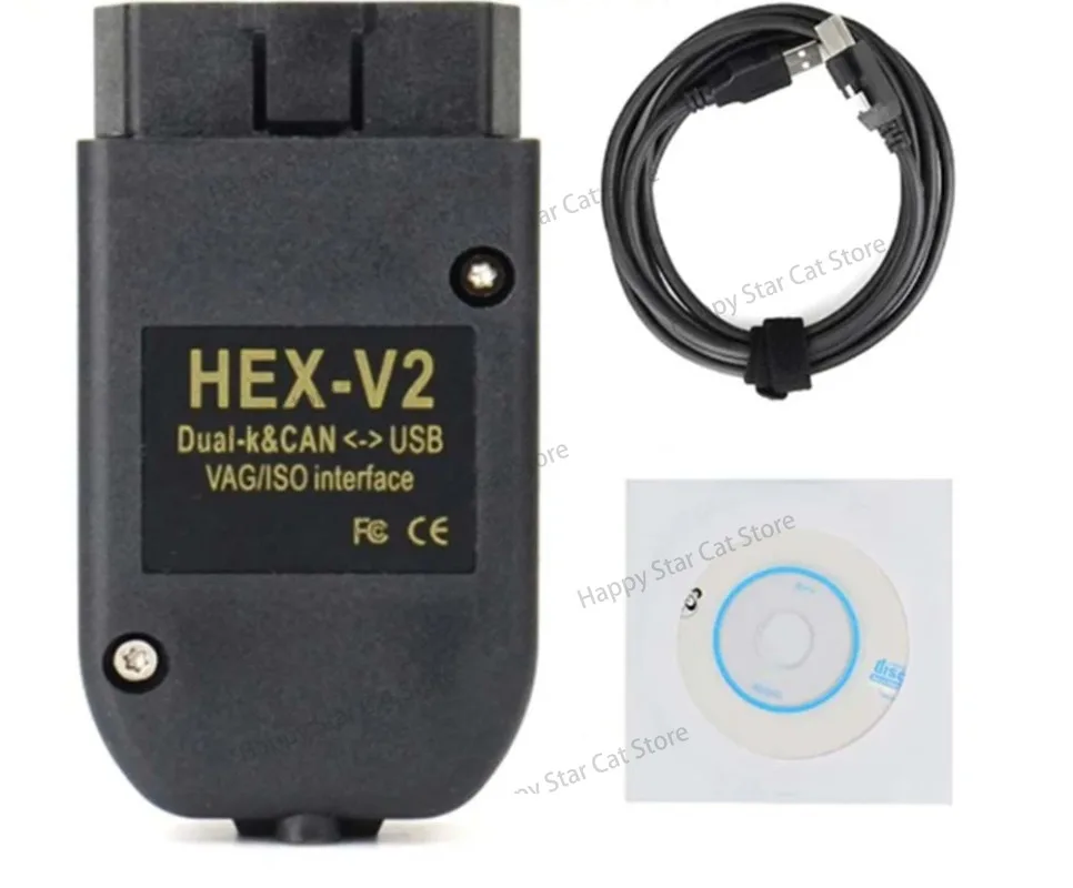 

HEX V2 VAGCOM V22.10 V23.3 VCDS 5053 AT162+FT232 Multilingual 5054