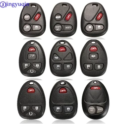 jingyuqin For Buick Hummer H3 GMC For Chevrolet Colorado Isuzu Car Key Case 3/4/5 Buttons Remote Key Shell Cover Fob Blank