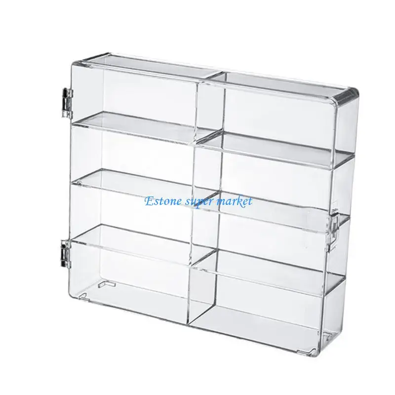 090B Duidelijke acrylweergave met 8 compartimenten voor het verzamelen speelgoedauto's en ambachten