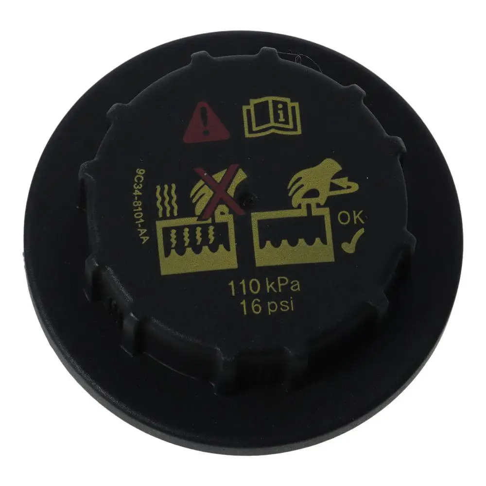 

1Pc Car Assessories Parts 9C3Z-8101-B Radiator Coolant Reservoir 9C3Z8101B Black Cap Rubber Tank Cap For Car