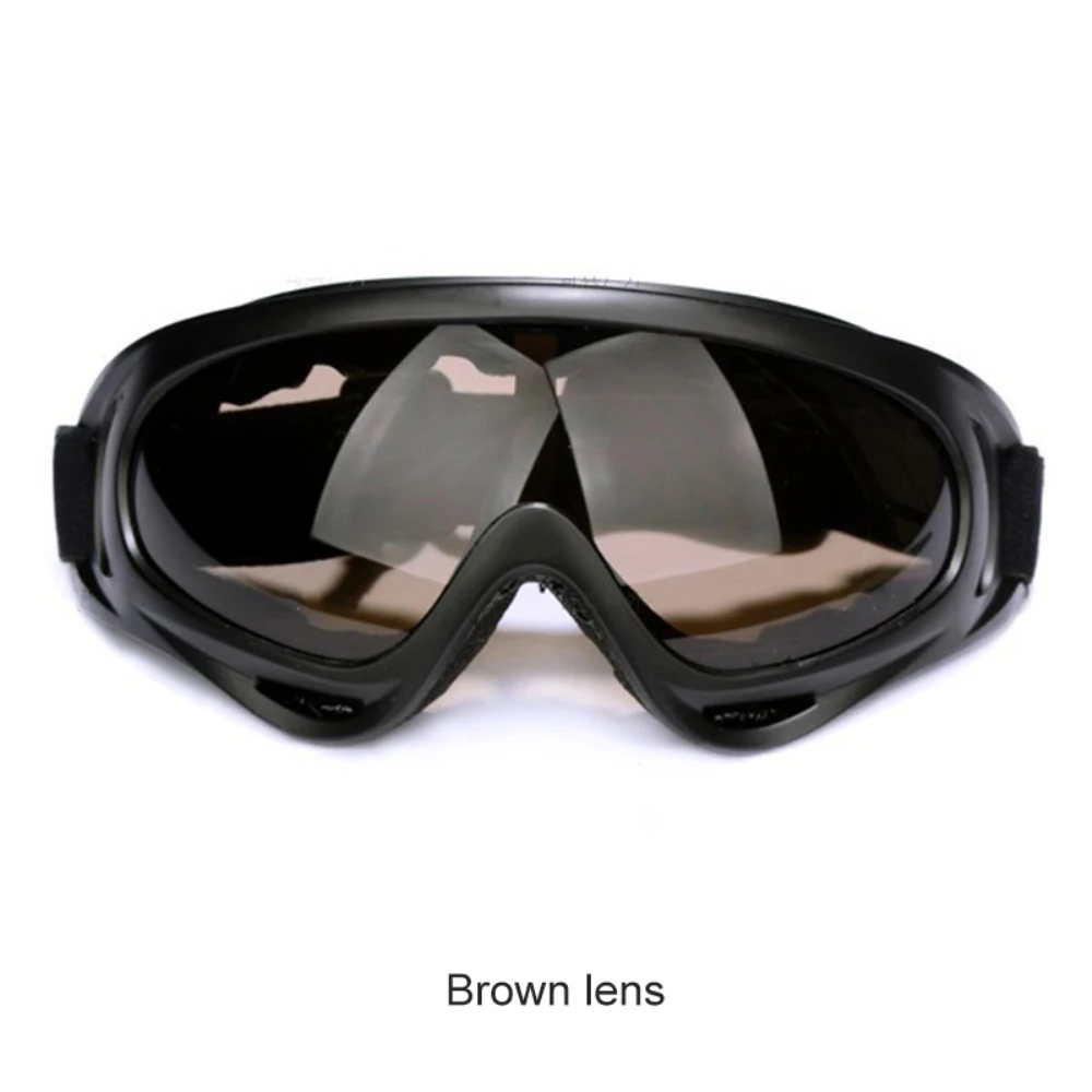 Lunettes de ski anti-buée 506, coupe-vent, protection UV, lunettes de soleil, cyclisme, moto, hiver