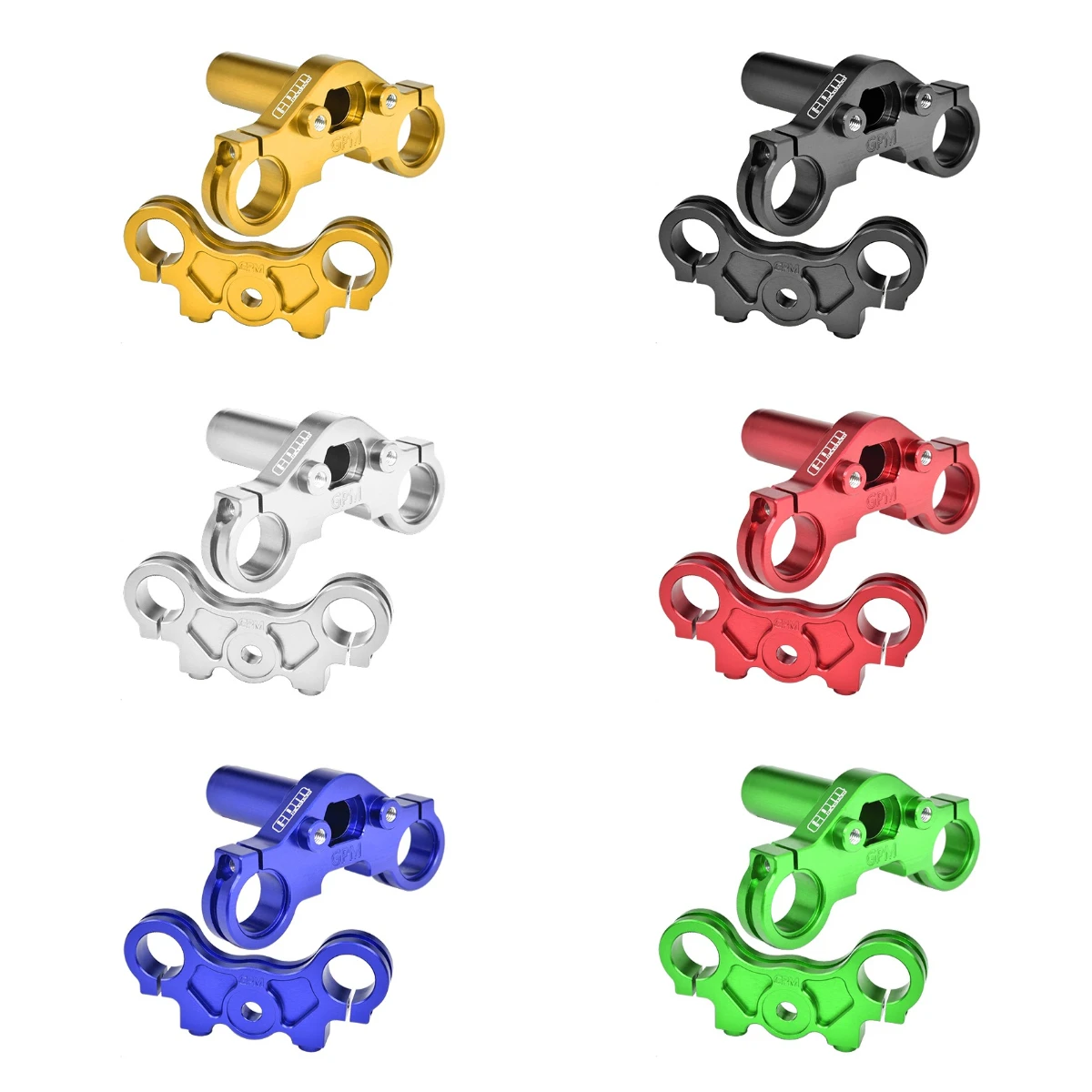 GPM Alloy 7075 Triple Clamp Set For LOSI 1/4 Promoto MX SM MotorcycleRTR -LOS-2272.LOS-2310