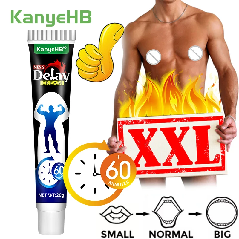 1Pcs Man Delay Cream Lasting Long 60 Minutes Penis Enlargment Sex Delay For Male Hardness Increase Herbal Medicine Ointment G044