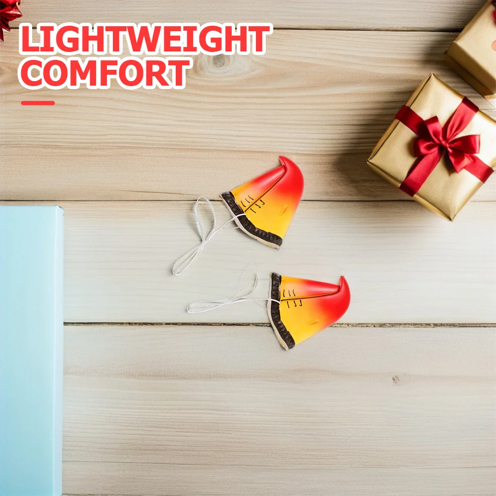 Accessoire de nez de perroquet en vinyle, 2 pièces, accessoire de Cosplay léger pour fête d'halloween, bec d'oiseau, accessoires Photo de spectacle, Animal décoratif