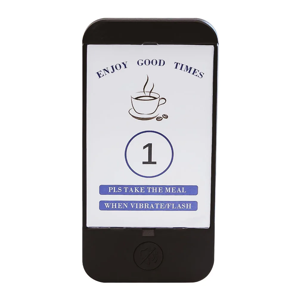 

2025 hot sale Wireless Waiter Calling System Waterproof Restaurant Buzzer Vibrating Coaster Pager