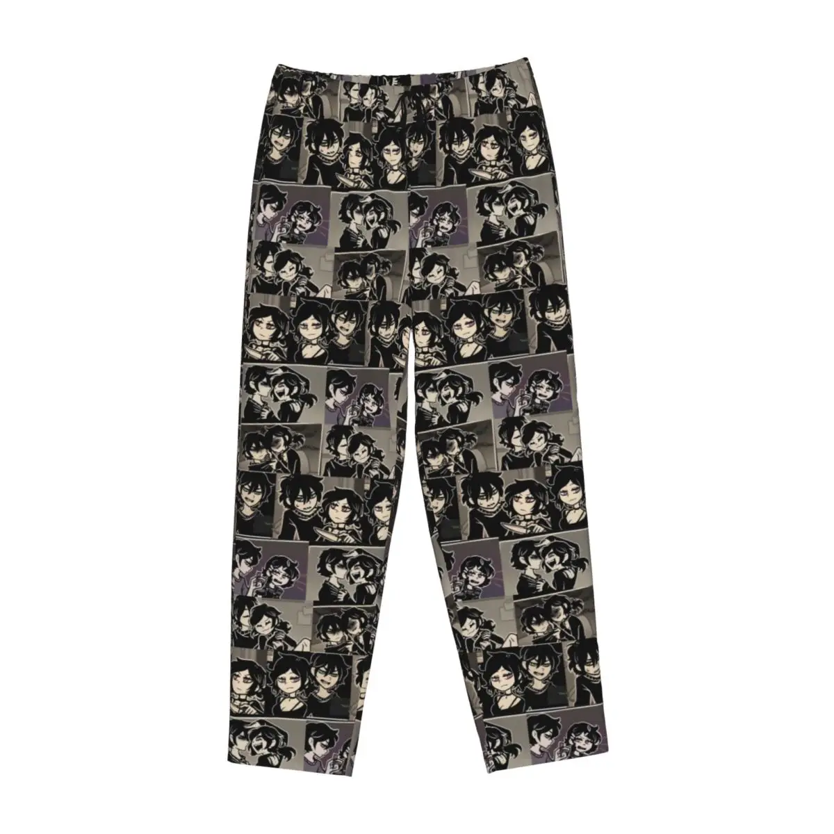 Custom The Coffin Of Andy And Leyley Pajama Pants Womens Horror Puzzle Game Sleepwear Lounge Sleep Bottoms Stretch with Pockets view 2