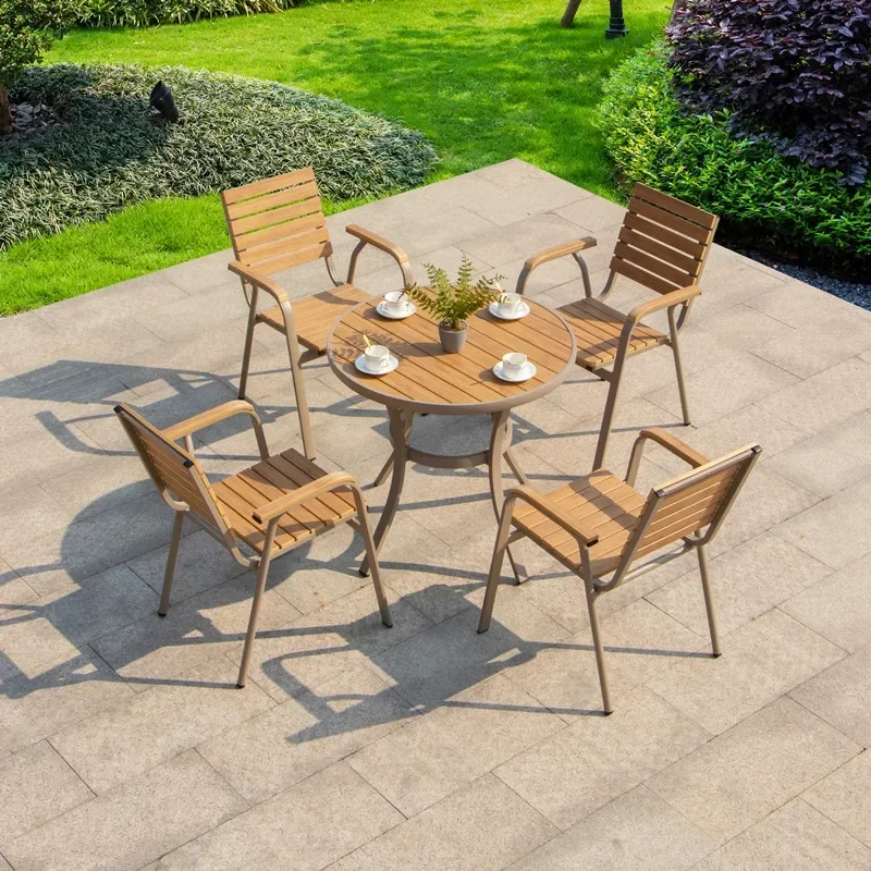 Mobile Coffee Garden Furniture Sets Conference Chairs Outdoor Table Modern Balcony Picnic Mesas De Comedor Kitchen Furniture