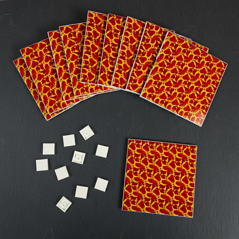 لوحة قاعدة مغناطيسية متنوعة من اللوحات الأساسية تتطابق مع عالم الألغام ألعاب مكعبات البناء المغناطيسية للأولاد والبنات هدية للأطفال