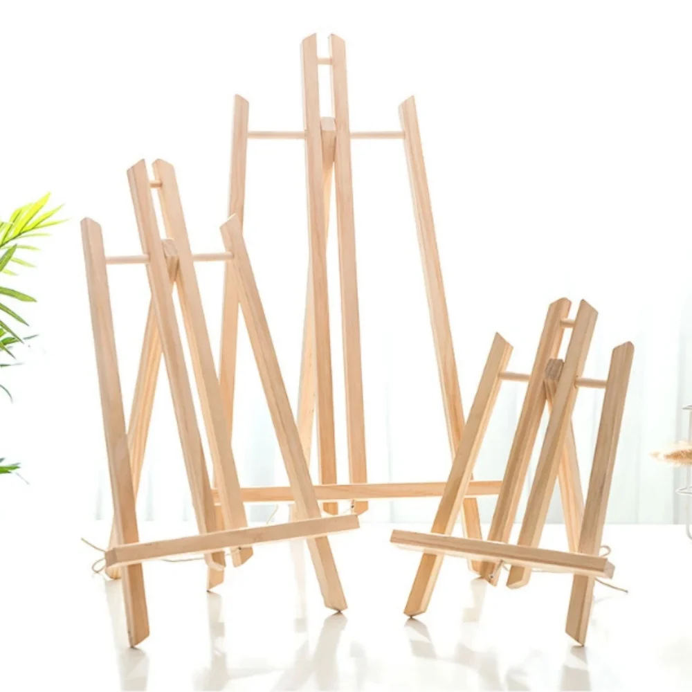 Adjustable Folding Easel Wooden Easel Display Easel For Tabletop Display Artist Supplies Home Display