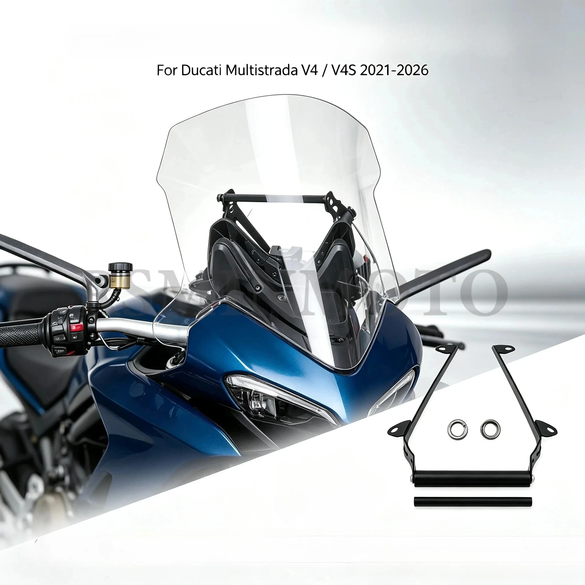 For Ducati Multistrada V4 V4S V4 S 2021-2026 Motorcycle Accessories Mobile Phone Holder Stand GPS Navigation Bracket Support