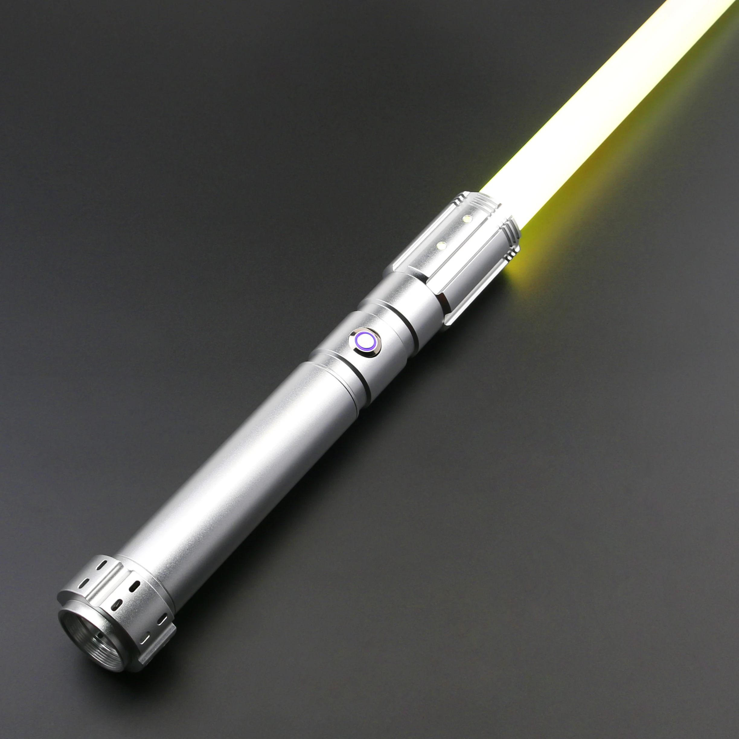 TXQSABER Metal RGB 16 Sets Sounfonts Smooth Swing Cross Border Lightsaber Effexts Ghost Luminous Toys Cosplay Jedi Laser Sword