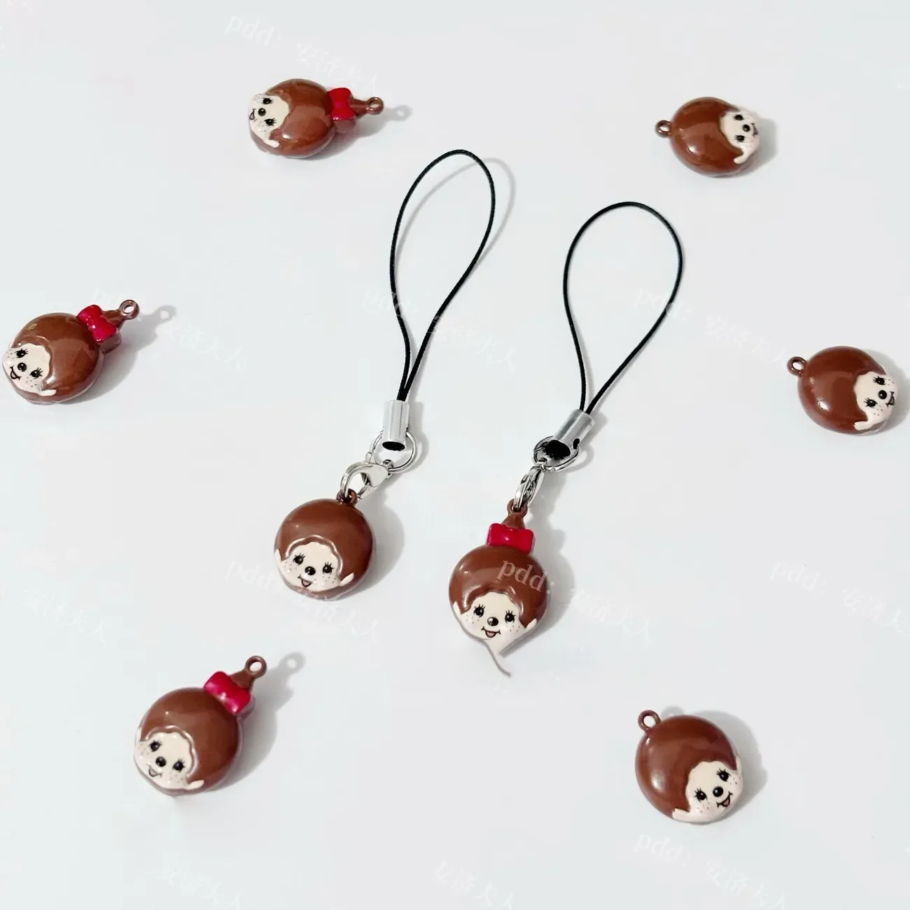 

Mini Cute For Monqiqi Keychain Pendant Doll Desktop Backpack Pendant Doll Ornament Creative Gifts
