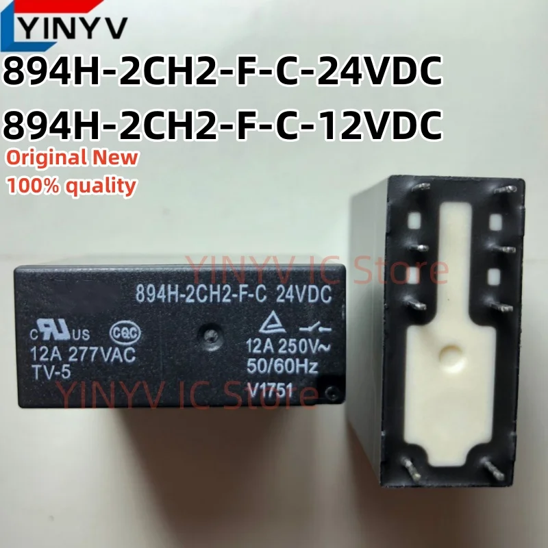 Original 894H-2CH2-F-C 24VDC 894H-2CH2-F-C-24VDC 894H-2CH2-F-C-12VDC 894H-2CH2 DIP-8, 100% de qualidade, novo, 2pcs